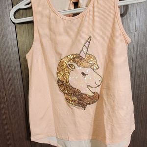 New!!! Between  unicorn pink & bling blouse